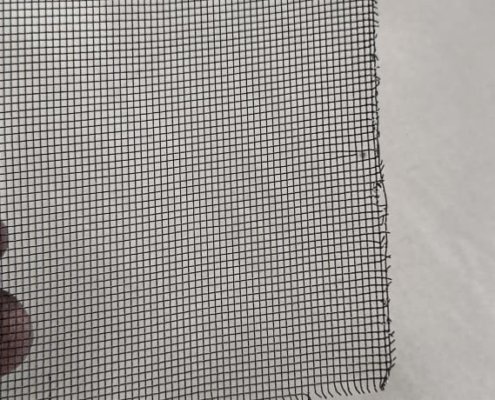 Steel black powder coating mesh